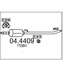 Katalyzátor MTS 04.4409