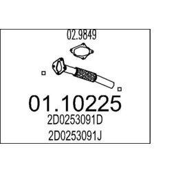 Výfukové potrubie MTS 01.10225