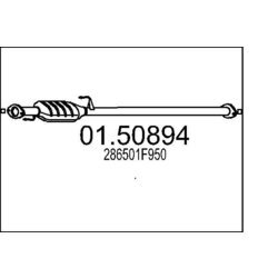 Stredný tlmič výfuku MTS 01.50894