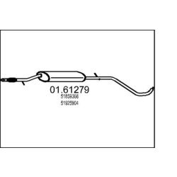 Koncový tlmič výfuku MTS 01.61279