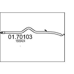 Výfukové potrubie MTS 01.70103