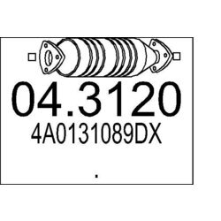 Katalyzátor MTS 04.3120