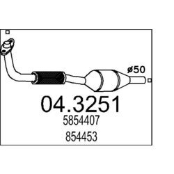 Katalyzátor MTS 04.3251