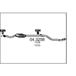 Katalyzátor MTS 04.3258