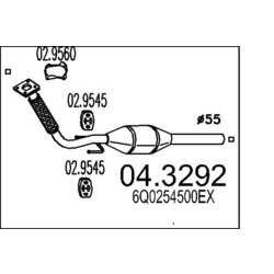 Katalyzátor MTS 04.3292