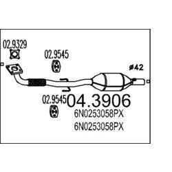 Katalyzátor MTS 04.3906