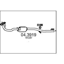 Katalyzátor MTS 04.3919