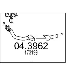 Katalyzátor MTS 04.3962