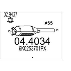 Katalyzátor MTS 04.4034