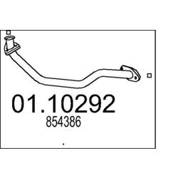 Výfukové potrubie MTS 01.10292