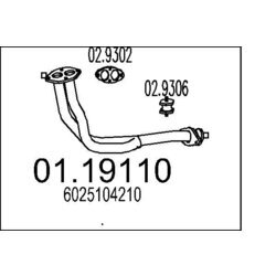 Výfukové potrubie MTS 01.19110