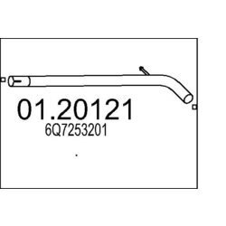 Výfukové potrubie MTS 01.20121