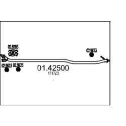 Výfukové potrubie MTS 01.42500