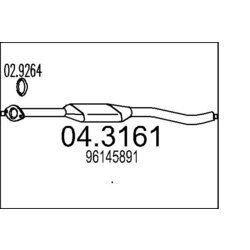 Katalyzátor MTS 04.3161