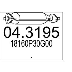 Katalyzátor MTS 04.3195