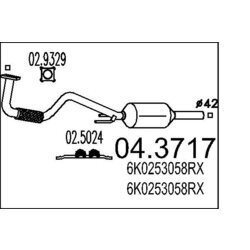 Katalyzátor MTS 04.3717