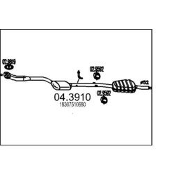 Katalyzátor MTS 04.3910