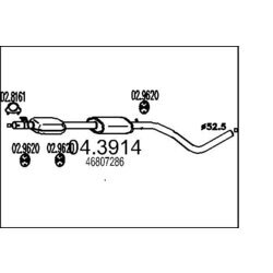 Katalyzátor MTS 04.3914