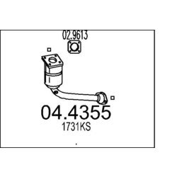 Katalyzátor MTS 04.4355
