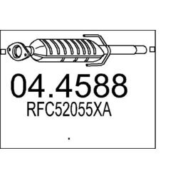 Katalyzátor MTS 04.4588