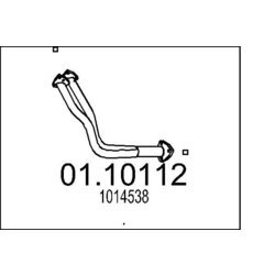 Výfukové potrubie MTS 01.10112
