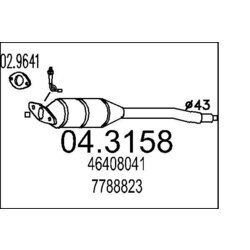 Katalyzátor MTS 04.3158