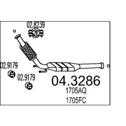 Katalyzátor MTS 04.3286
