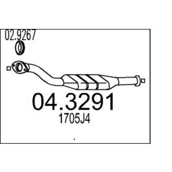 Katalyzátor MTS 04.3291