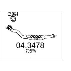 Katalyzátor MTS 04.3478