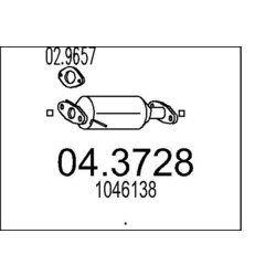 Katalyzátor MTS 04.3728