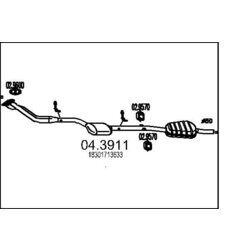 Katalyzátor MTS 04.3911