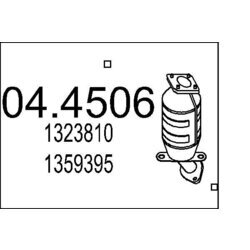 Katalyzátor MTS 04.4506