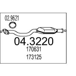 Katalyzátor MTS 04.3220