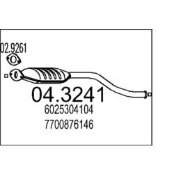 Katalyzátor MTS 04.3241