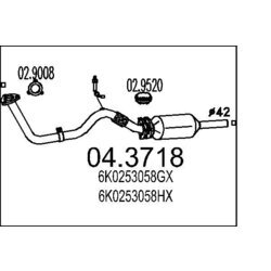 Katalyzátor MTS 04.3718