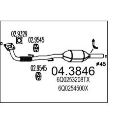 Katalyzátor MTS 04.3846