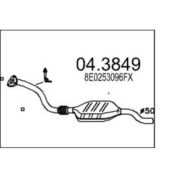 Katalyzátor MTS 04.3849