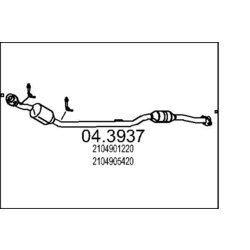 Katalyzátor MTS 04.3937