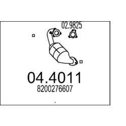 Katalyzátor MTS 04.4011