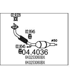 Katalyzátor MTS 04.4036