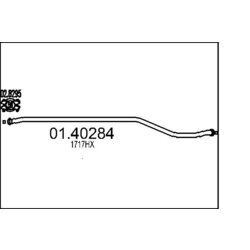Výfukové potrubie MTS 01.40284