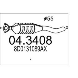 Katalyzátor MTS 04.3408