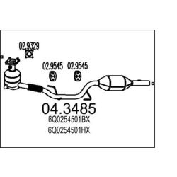 Katalyzátor MTS 04.3485