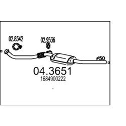 Katalyzátor MTS 04.3651