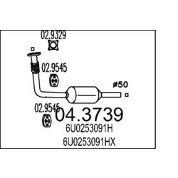 Katalyzátor MTS 04.3739