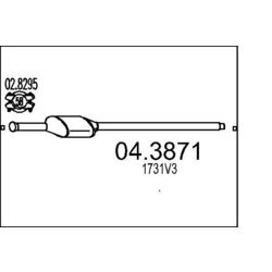 Katalyzátor MTS 04.3871