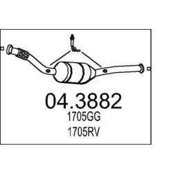 Katalyzátor MTS 04.3882