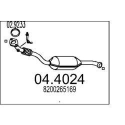 Katalyzátor MTS 04.4024