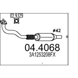 Katalyzátor MTS 04.4068