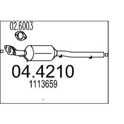 Katalyzátor MTS 04.4210